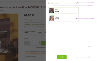 Layers – Mozaic Design System